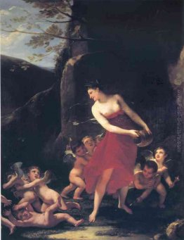 Giovane Naiade Tickled dal Amorini Giovane Naiade Tickled dal Amorini