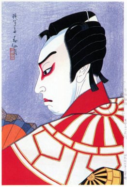 Morita Kan'ya come Kitsune Tadanobu a Yoshitsune Senbon Zakura Morita Kan'ya come Kitsune Tadanobu a Yoshitsune Senbon Zakura