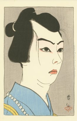 Uzaemon nel ruolo di Shirai Gonpachi Uzaemon nel ruolo di Shirai Gonpachi