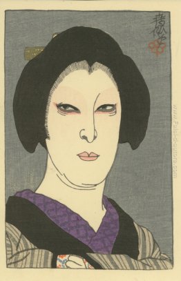 Taminosuke nel ruolo di Otsuma Taminosuke nel ruolo di Otsuma
