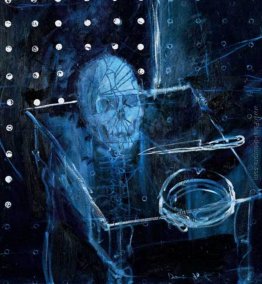 Cranio umano nello spazio Cranio umano nello spazio