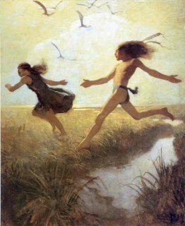 I bambini giocavano al matrimonio-by-capture I bambini giocavano al matrimonio-by-capture