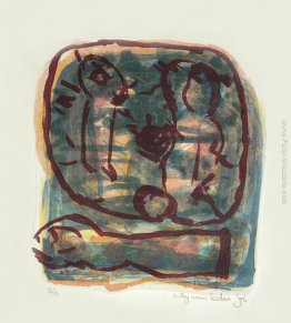 Partenza dei miei tre figure Partenza dei miei tre figure