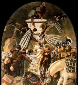 Convoglio di feriti di riempimento delle bottiglie di acqua in u Convoglio di feriti di riempimento delle bottiglie di acqua in u