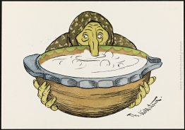 Guri med suppetrynet Guri med suppetrynet