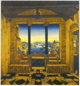 Cantiere davanti al castello Cantiere davanti al castello