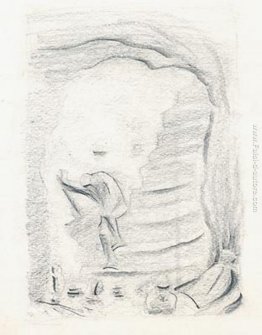 Sketch per l'opera di Rachmaninov "gli avari Cavaliere" Sketch per l'opera di Rachmaninov "gli avari Cavaliere"