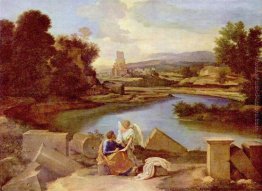 Paesaggio con San Matteo e l'Angelo Paesaggio con San Matteo e l'Angelo