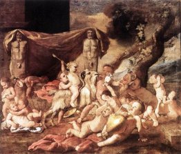 Baccanale di Putti Baccanale di Putti