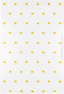 Impronte di una No. 50 Pennello ripetuta ad intervalli regolari Impronte di una No. 50 Pennello ripetuta ad intervalli regolari