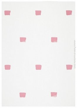 Impronte di una No. 50 Pennello ripetuta ad intervalli regolari Impronte di una No. 50 Pennello ripetuta ad intervalli regolari