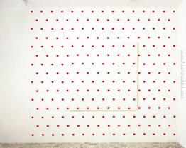 Impronte di una No. 50 Pennello ripetuta ad intervalli regolari Impronte di una No. 50 Pennello ripetuta ad intervalli regolari