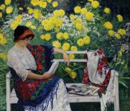 Leggendo in giardino Leggendo in giardino