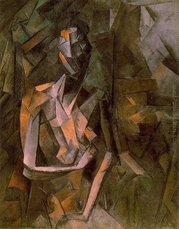 Seduto nudo femminile Seduto nudo femminile