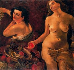 Due donne nude e nature morte Due donne nude e nature morte