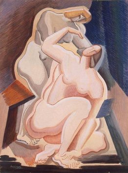 Due figure femminili nude (seduti e curvatura) Due figure femminili nude (seduti e curvatura)