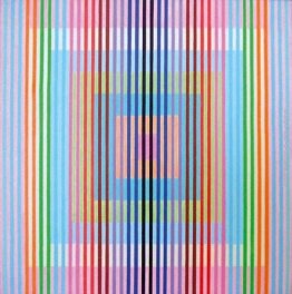 Chromographie x4: Graphisme chromatique sur carrés Chromographie x4: Graphisme chromatique sur carrés