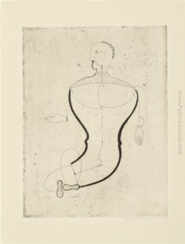 Figura astratta, verso sinistra: Figura S (Abstrakte Figur, link Figura astratta, verso sinistra: Figura S (Abstrakte Figur, link