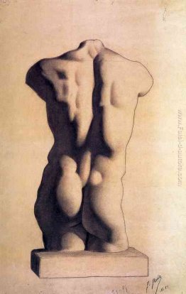 Intonaco torso maschile Intonaco torso maschile