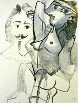 Nudo femminile con la testa dell'uomo Nudo femminile con la testa dell'uomo