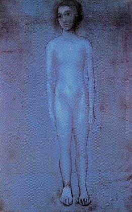 In piedi giovane nudo In piedi giovane nudo