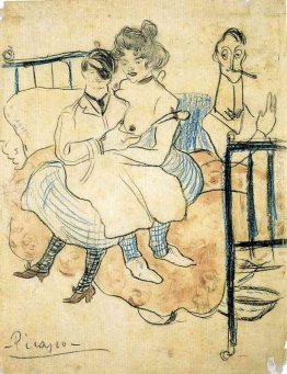 Pablo Picasso e Sebastia Junyer-Vidal arriva a Parigi Pablo Picasso e Sebastia Junyer-Vidal arriva a Parigi