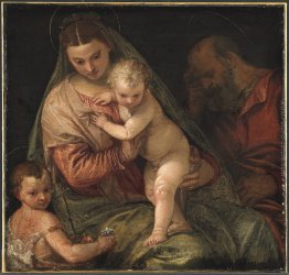 La Sacra Famiglia con il Bambino San Giovanni Battista La Sacra Famiglia con il Bambino San Giovanni Battista