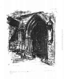 portale della chiesa di Kermaria-en-Isquit in Bretagna, Francia portale della chiesa di Kermaria-en-Isquit in Bretagna, Francia