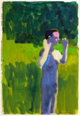 L'uomo con le braccia alzate L'uomo con le braccia alzate