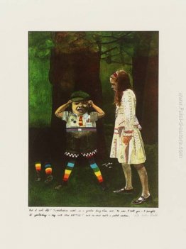 Ma non è vero vecchio! ' Tweedledum pianto Ma non è vero vecchio! ' Tweedledum pianto