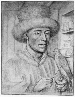 Ritratto di un uomo con un Falcon Ritratto di un uomo con un Falcon