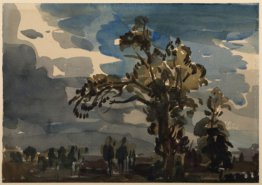 Paesaggio con alberi a Yorkshire Paesaggio con alberi a Yorkshire
