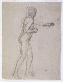 Studio di un Standing Male Nude Studio di un Standing Male Nude