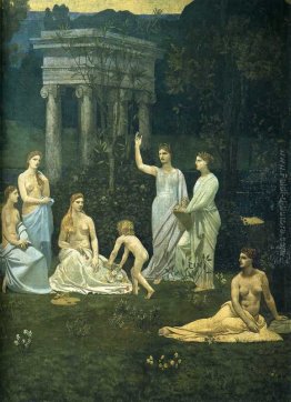 Il Bosco Sacro amato da Arti e le Muse (particolare) Il Bosco Sacro amato da Arti e le Muse (particolare)