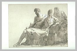 Studio per la pittura Fedra e Ippolito Studio per la pittura Fedra e Ippolito