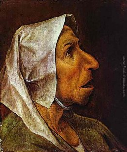 Ritratto di una donna anziana Ritratto di una donna anziana