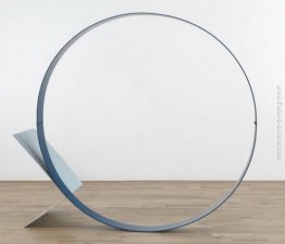Narrow Blue Circle Narrow Blue Circle