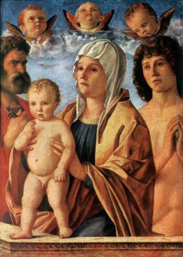 La Vergine e il Bambino con San Pietro e San Sebastiano La Vergine e il Bambino con San Pietro e San Sebastiano