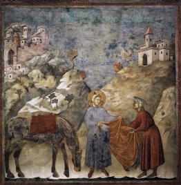 San Francesco Dando il suo mantello ad un povero San Francesco Dando il suo mantello ad un povero