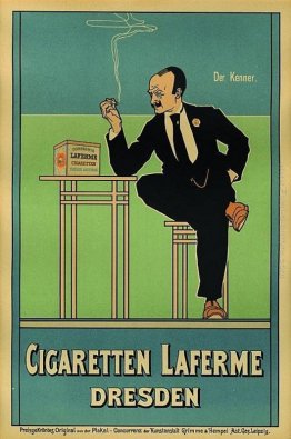 Der Kenner, Cigaretten Laferme Dresda Der Kenner, Cigaretten Laferme Dresda