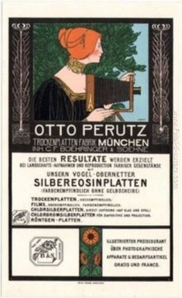 Otto Perutz litografica Pubblicità Scheda Otto Perutz litografica Pubblicità Scheda