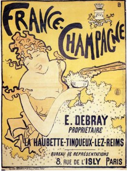 Poster pubblicità Francia Champagne Poster pubblicità Francia Champagne