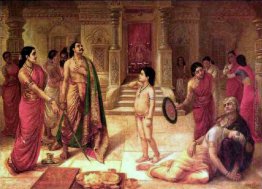 Mohini e Rugmangada di uccidere il proprio figlio Raja Ravi Varm Mohini e Rugmangada di uccidere il proprio figlio Raja Ravi Varm