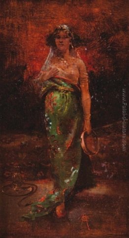 Orientale au tambourin Orientale au tambourin