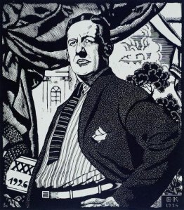 Ritratto di attore sovietico Nikolay Monakhov Ritratto di attore sovietico Nikolay Monakhov