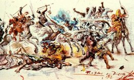 Studio per 'La Battaglia di Tetuan' Studio per 'La Battaglia di Tetuan'