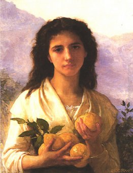 Girl Holding Limoni Girl Holding Limoni