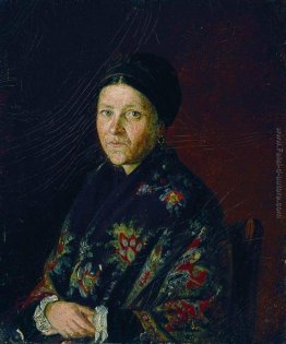 Ritratto di A. Bocharova, zie dell'artista Ritratto di A. Bocharova, zie dell'artista