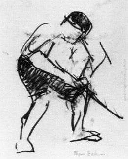 Disegno di un Workman Disegno di un Workman