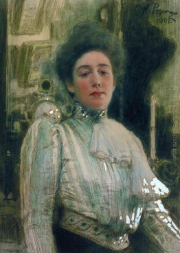 Ritratto di Alexandra Pavlovna Botkina Ritratto di Alexandra Pavlovna Botkina